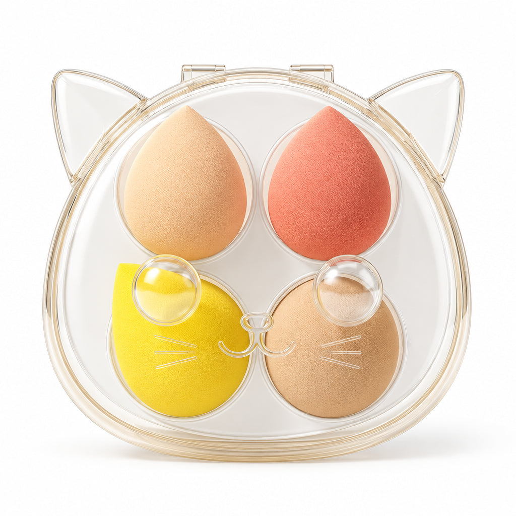 SET BEAUTY BLENDER X 4 PCS CAT CL01