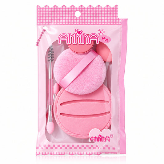 KIT ANNINA HOT APLICADORES + POLVERAS X5   94-11