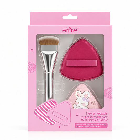 KIT BROCHA BASE + POLVERAS ANNINA X 3    94-15