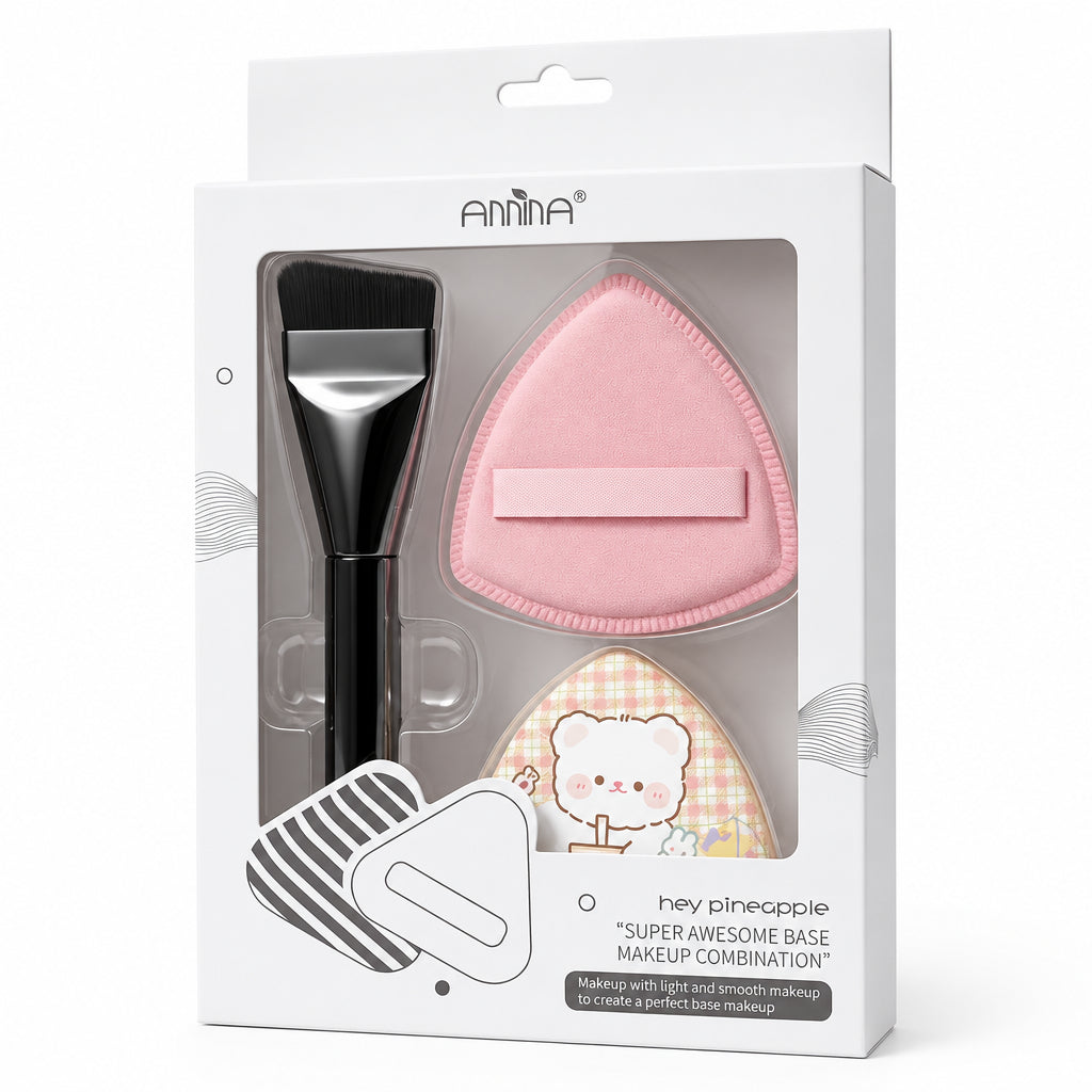 KIT BROCHA BASE + POLVERAS ANNINA X 3    94-15
