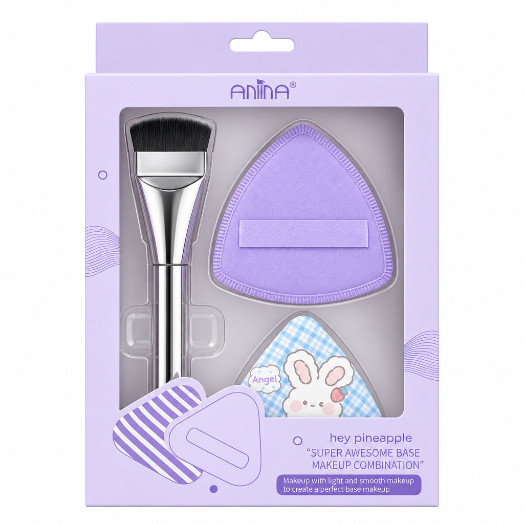 KIT BROCHA BASE + POLVERAS ANNINA X 3    94-15