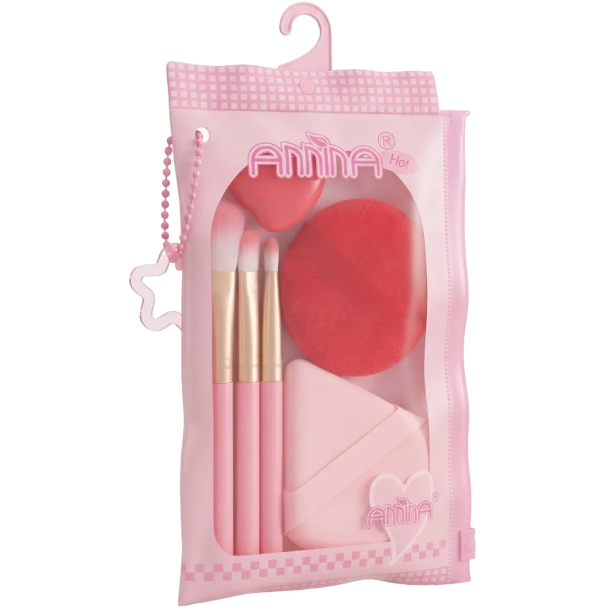 KIT BROCHAS + POLVERAS ANNINA HOT X6   94-4
