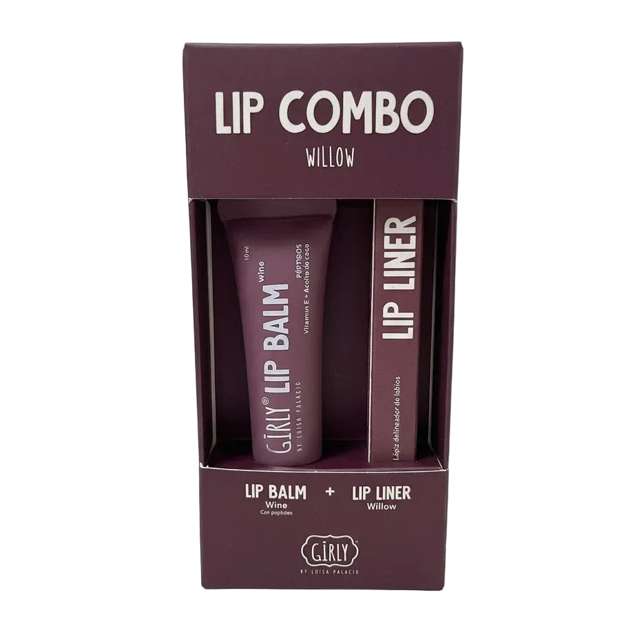 LIP COMBO GIRLY KARMA LIP BALM + LIP LINER WILLOW