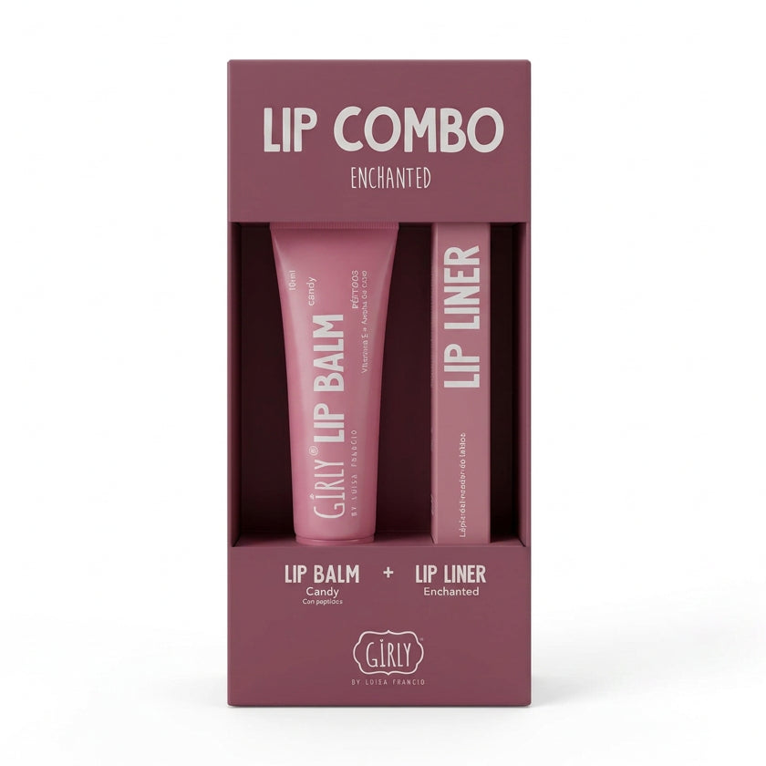 LIP COMBO GIRLY KARMA LIP BALM + LIP LINER ENCHANTED