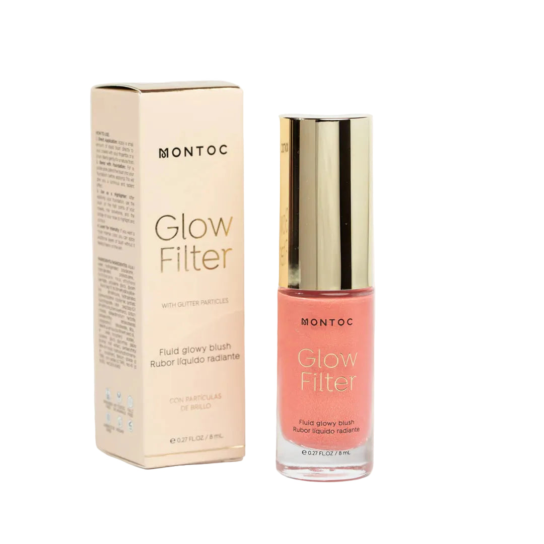 RUBOR LIQUIDO MONTOC GLOW FILTER DURAZNO # 1.5