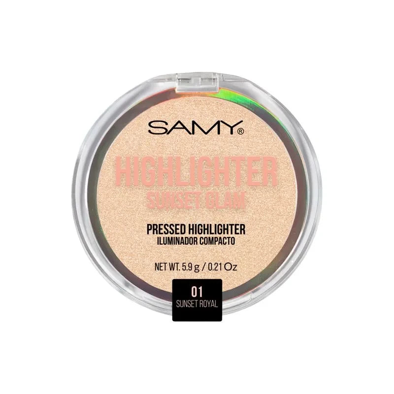 ILUMINADOR COMPACTO SAMY SUNSET GLAM #01