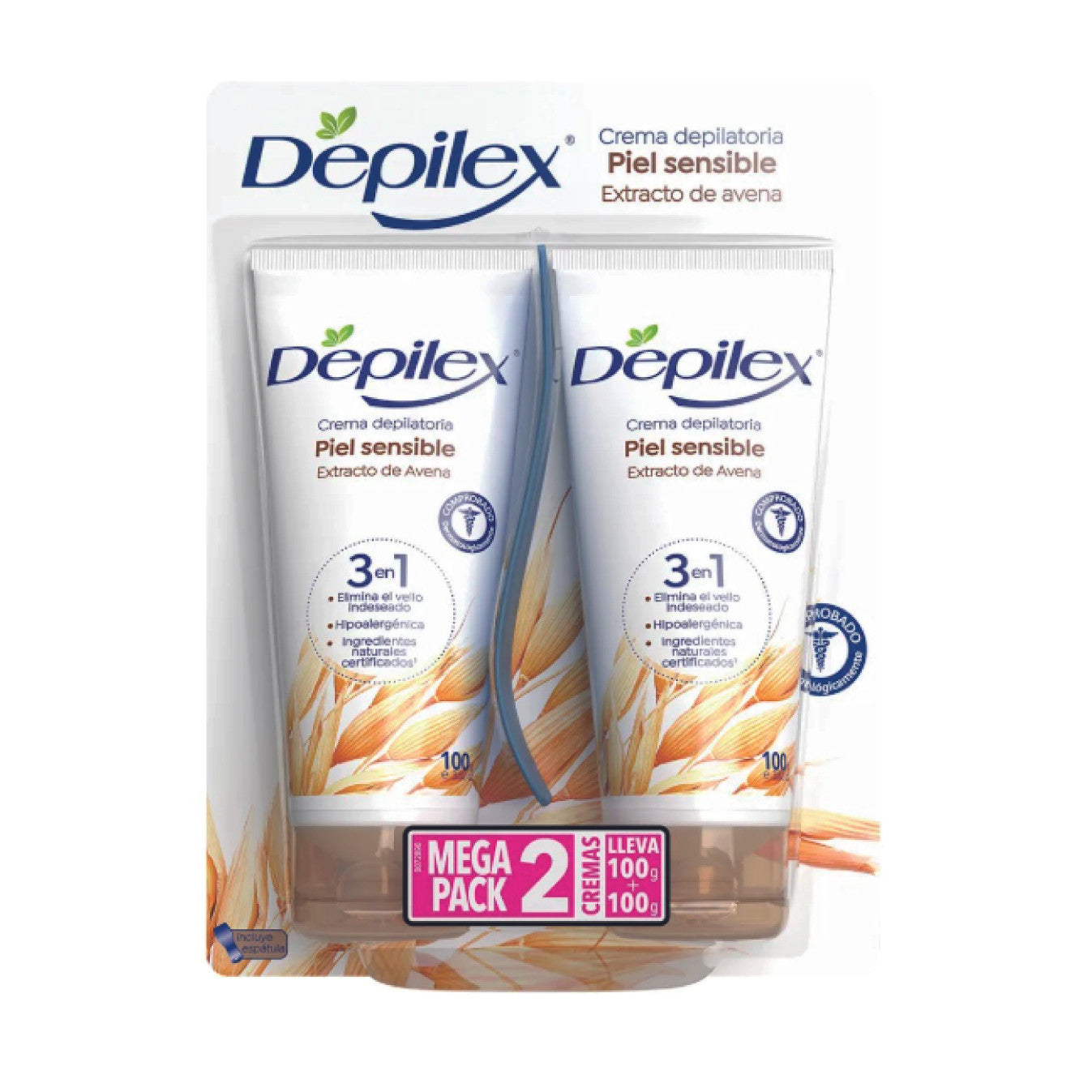 Depilex x2 Piel sensible