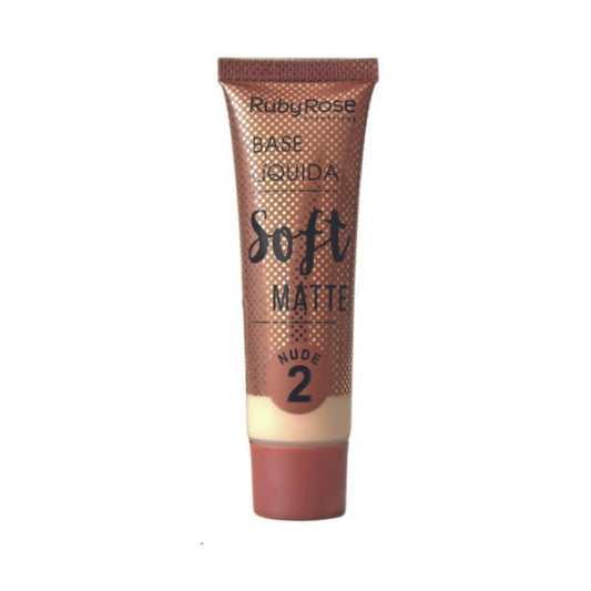 BASE LIQUIDA NUDE 2 RUBY ROSE SOFT MATTE HB-8051