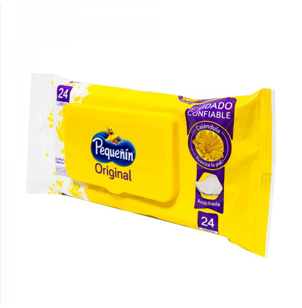 PAÑITOS PEQUEÑIN X 24un