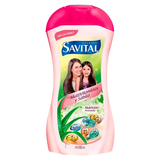 SHAMPOO SAVITAL MULTIVITAMINAS X 510 ML