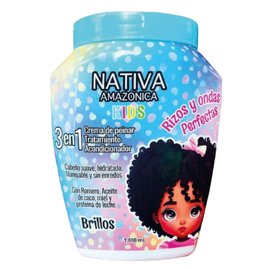 TRATAMIENTO CAPILAR NATIVA KIDS PARA EL CABELLO X 1000 ml