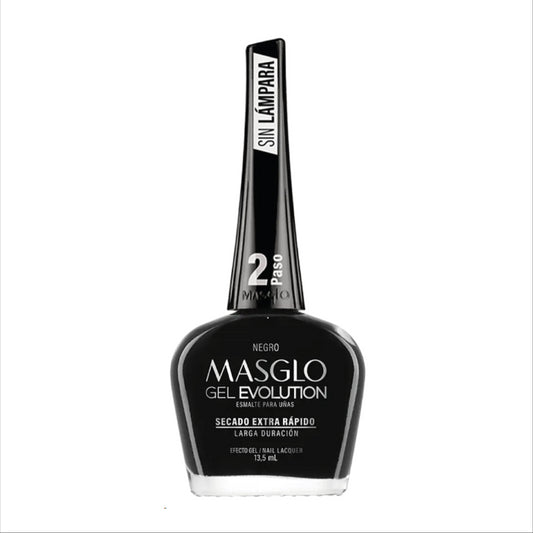 ESMALTE MASGLO NEGRO GEL EVOLUTION