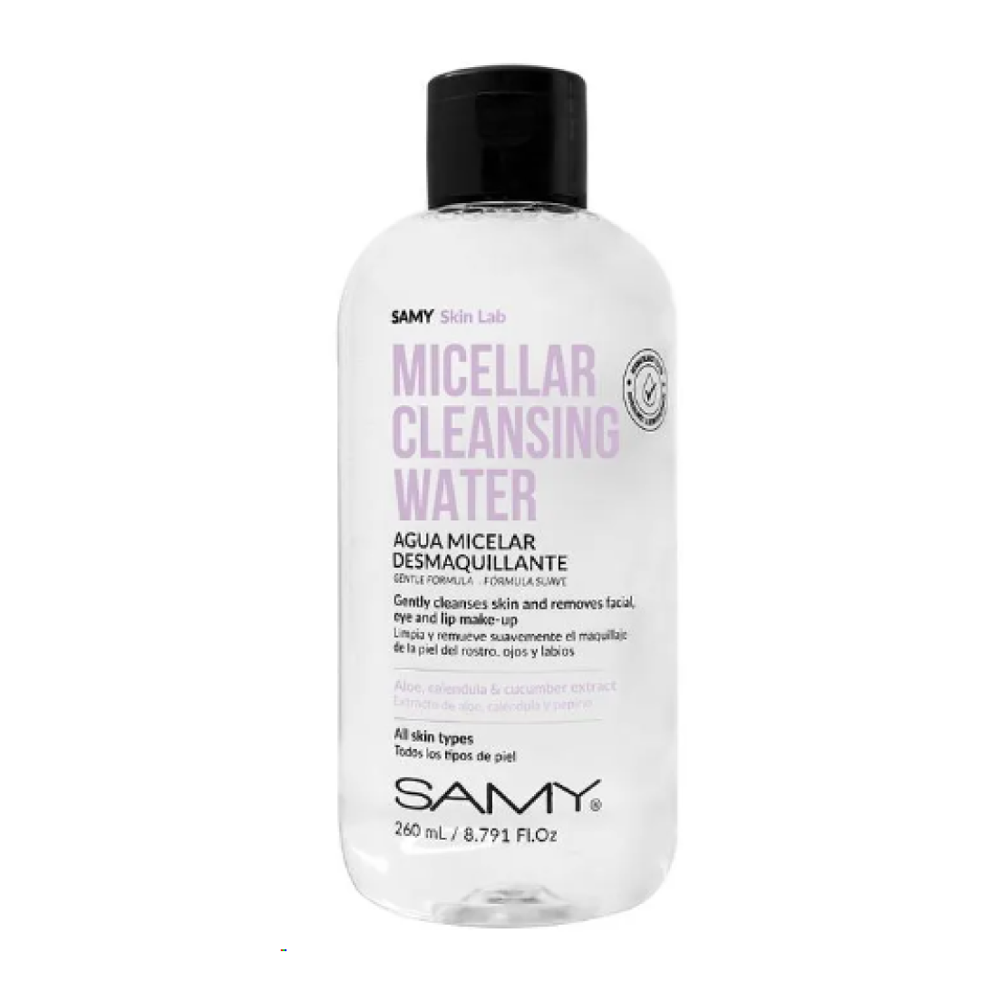 AGUA MISCELAR SAMY SUAVE X 260 ML