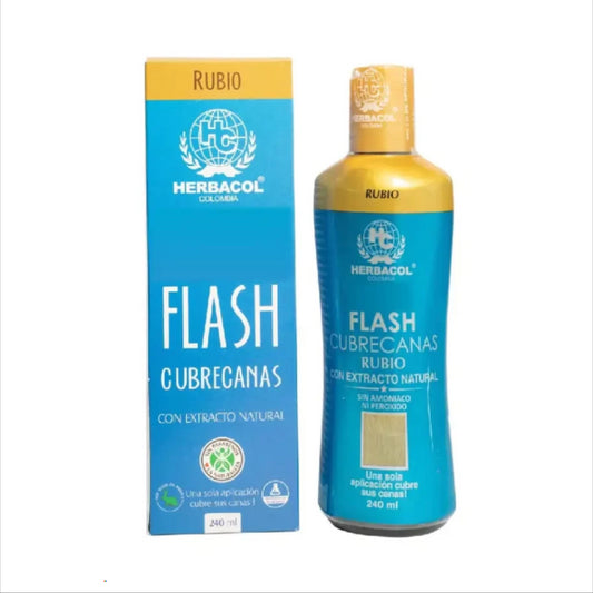 FLASH RUBIO CUBRE CANAS HERBACOL X 240 ml