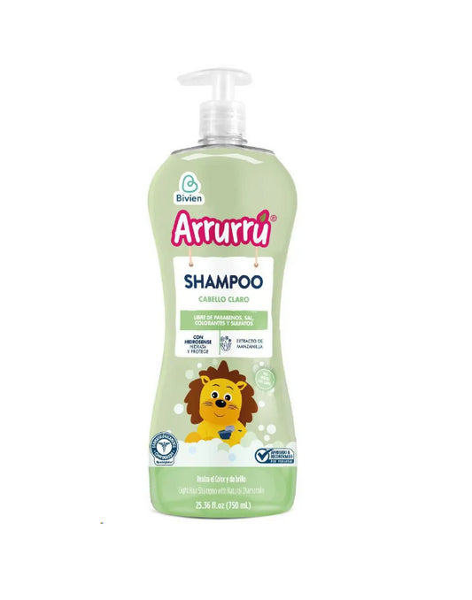 SHAMPOO ARRURRU CABELLO CLARO X 750