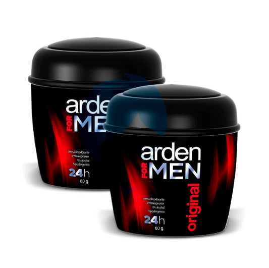 DESODORANTE ARDEN FOR MEN CREMA 60 ML X 2