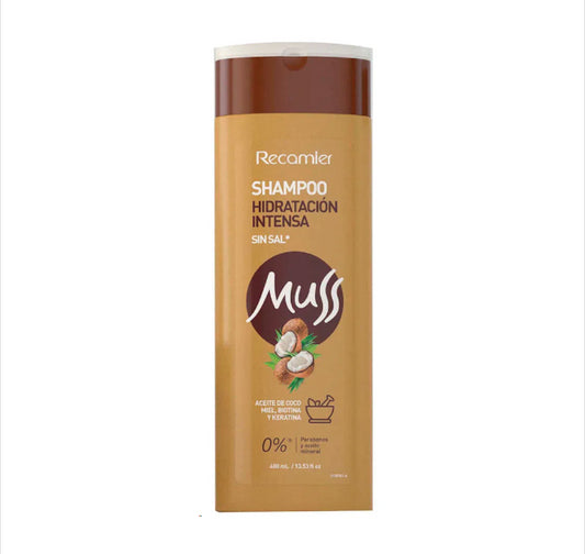 SHAMPOO HIDRATACIÓN MUSS x400