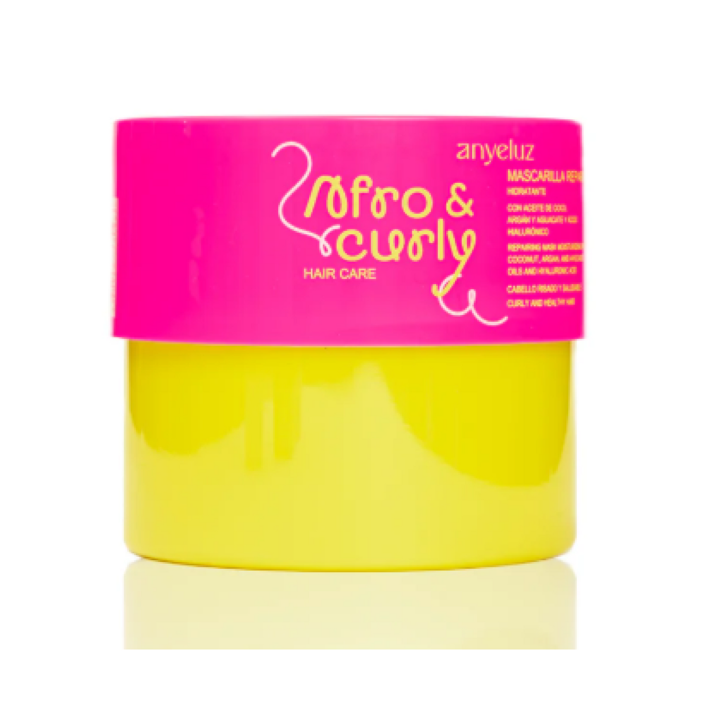 MASCARILLA REPARADORA ANYELUZ AFRO Y CURLY X 500 ml