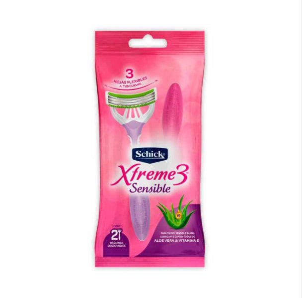 MAQUINA SHICK 3 HOJAS DAMA
