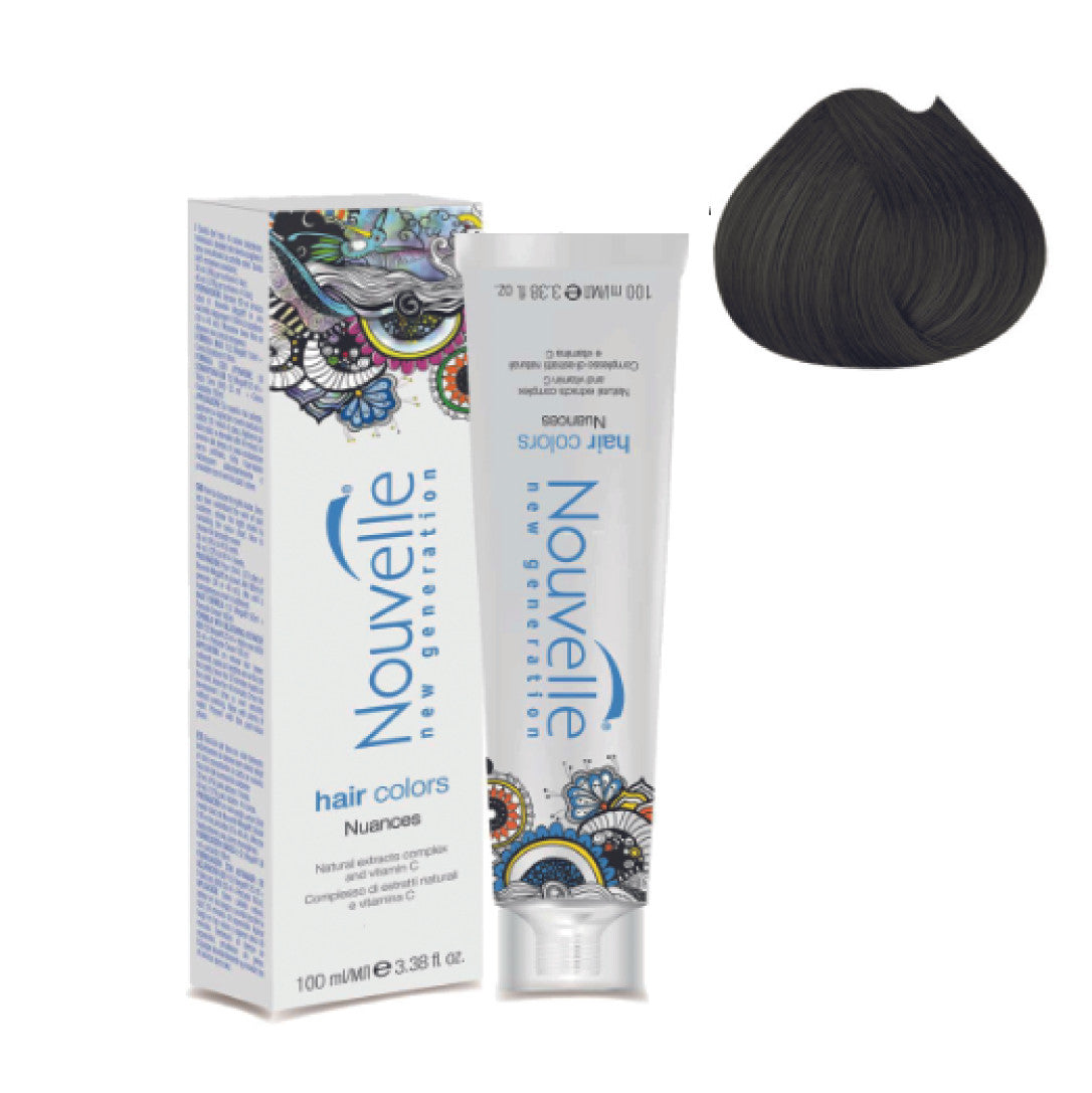 TINTURA NUVELLE RUBIO OSCURO CENIZO 6.1
