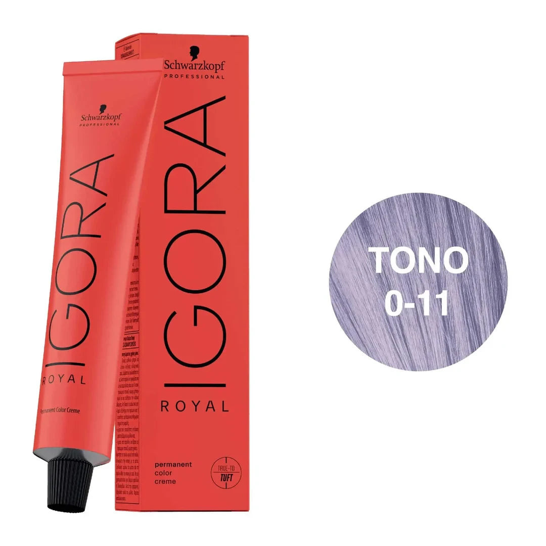 TINTURA IGORA ROYAL CONCENTRADO ANTI AMARILLO 0-11