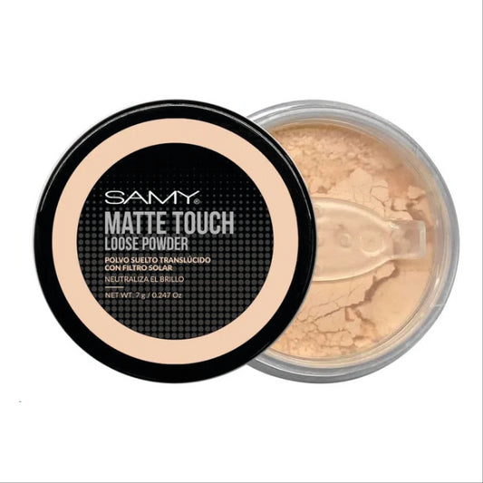 POLVO SAMY SUELTO PEQUEÑO MATTE TOUCH X 7g