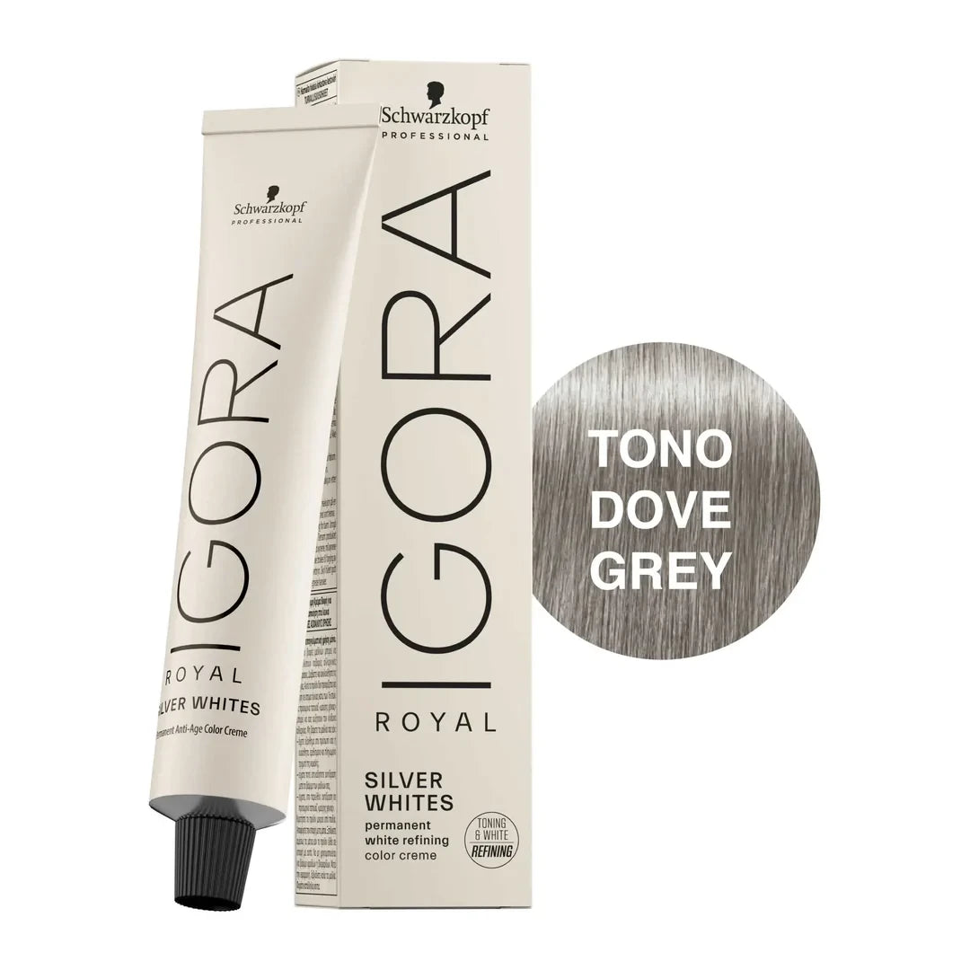 TINTURA IGORA ROYAL SILVER WHITES (DOVE GREY)