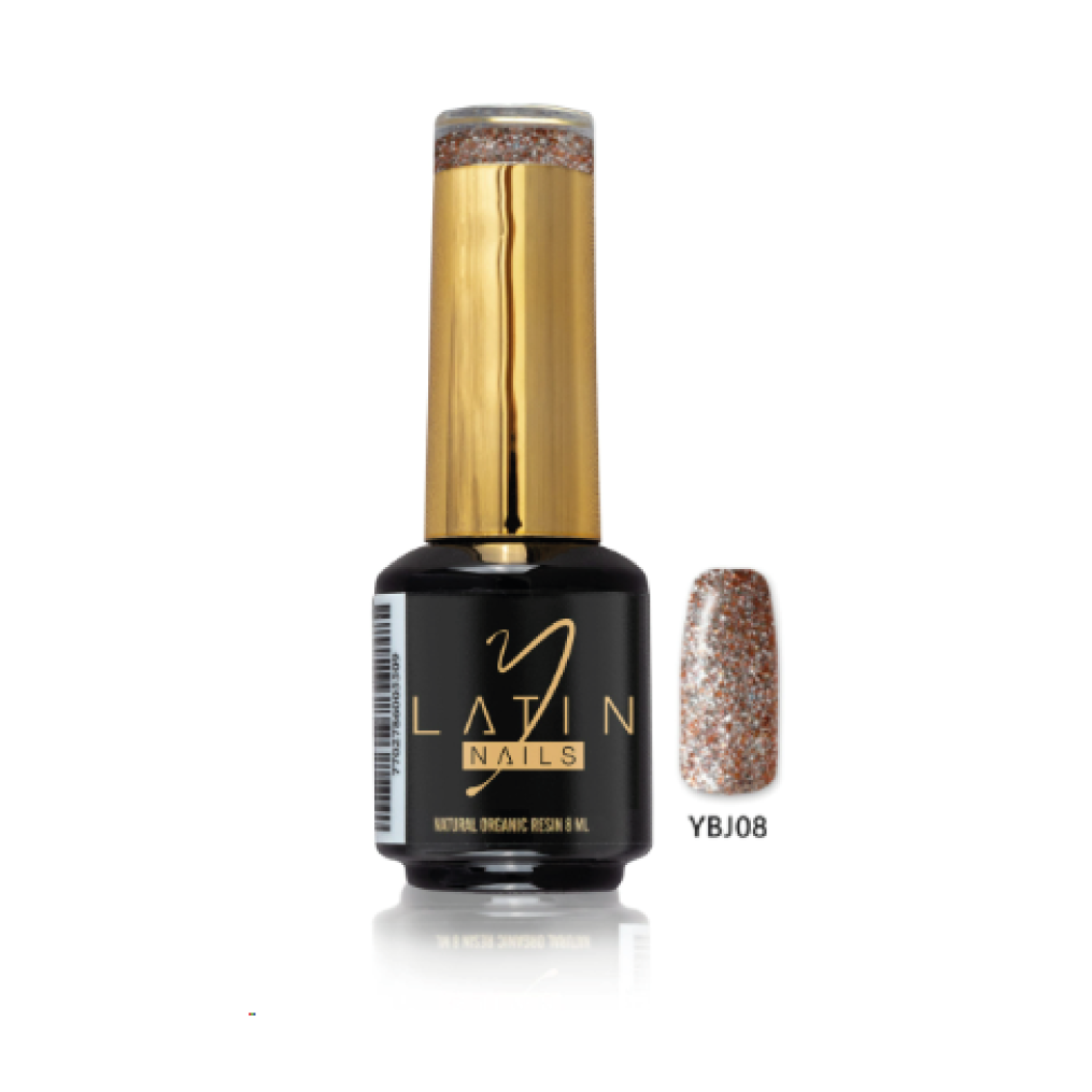 ESMALTE YBJ08 LATIN SEMI PERMANENTE X 8 ml