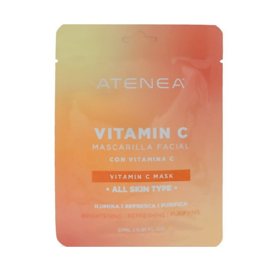 MASCARILLA FACIAL VITAMINA C SOBRE ATENEA X 27 ML
