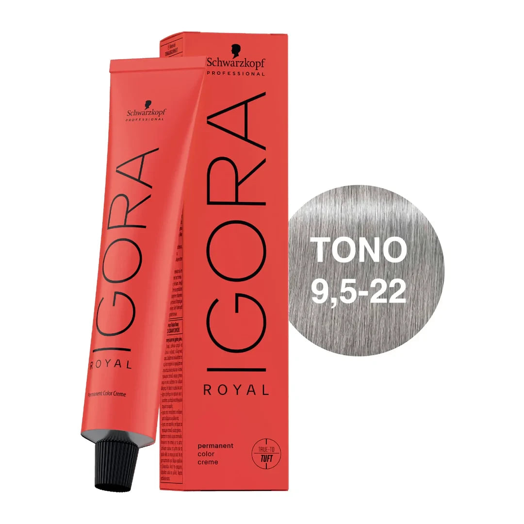 TINTURA IGORA ROYAL PASTEL AZUL 9.5-22