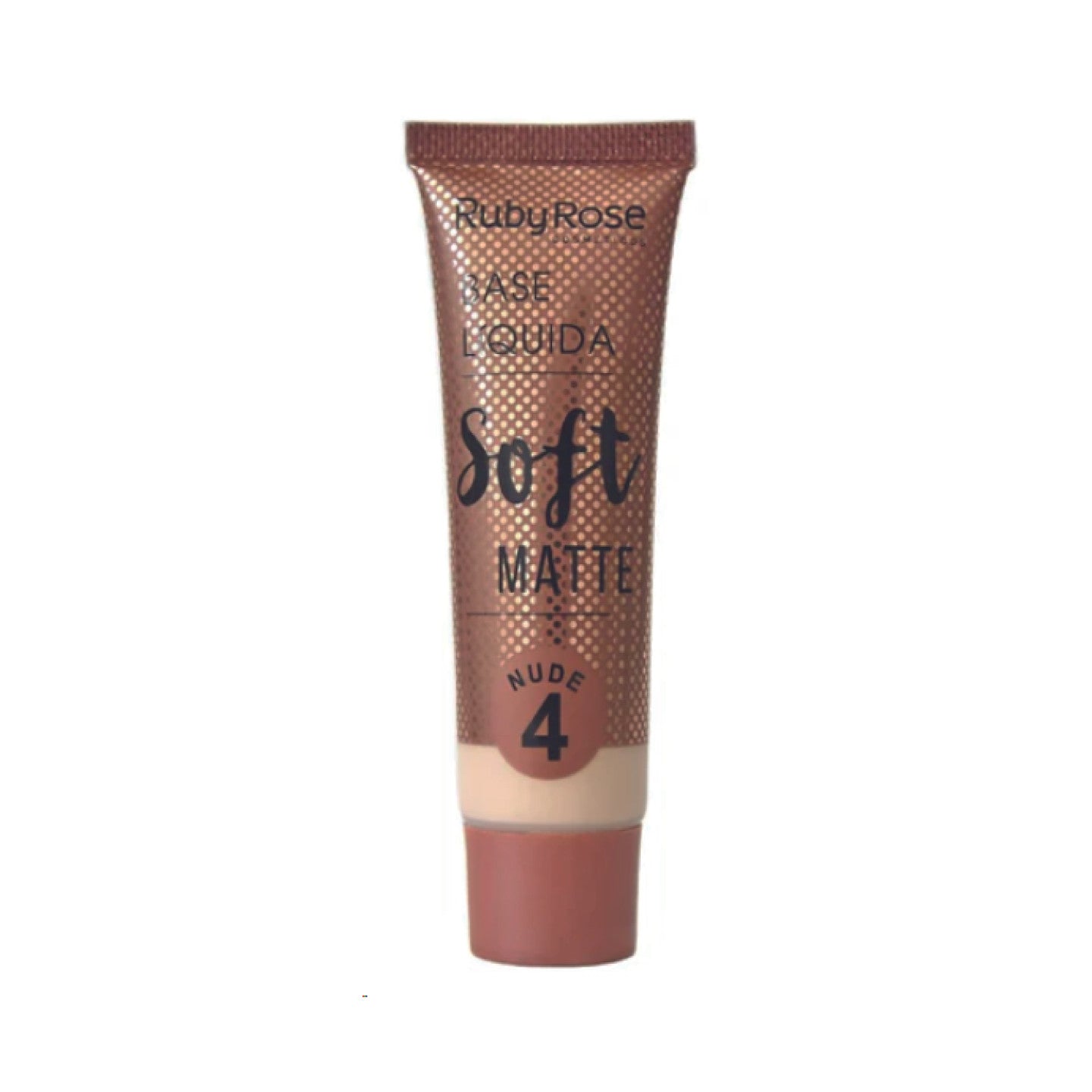 BASE LIQUIDA NUDE 4 RUBY ROSE SOFT MATTE HB-8053