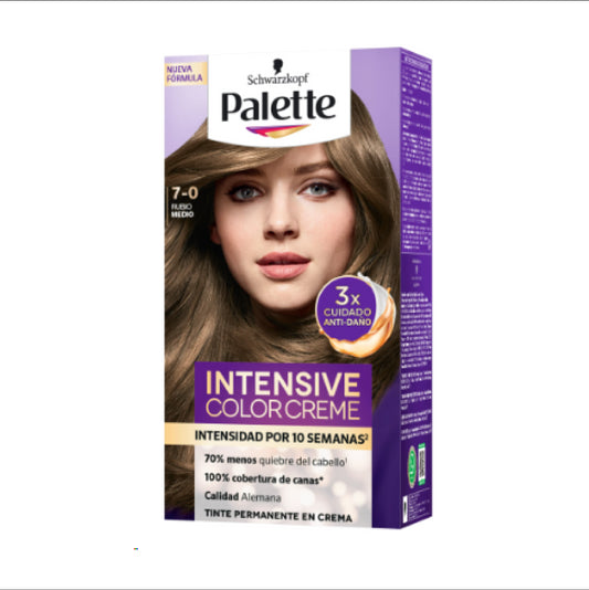 TINTURA RUBIO MEDIO 7-0 PALETTE