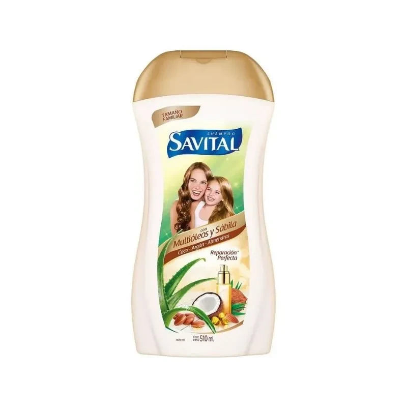SHAMPOO SAVITAL MULTIOLEOS X 510 ML