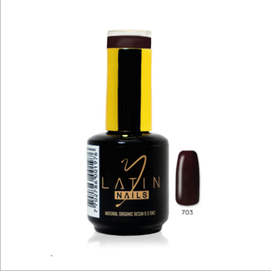 ESMALTE 703 LATIN SEMI PERMANENTE  X 15 ml