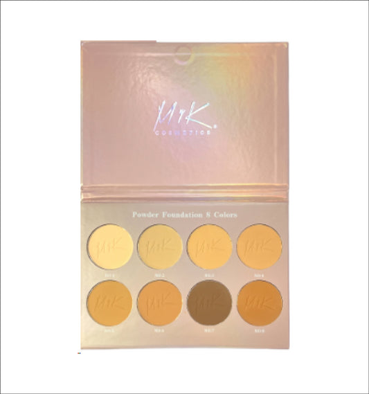 PALETA DE POLVOS COMPACTOS MyK 6127