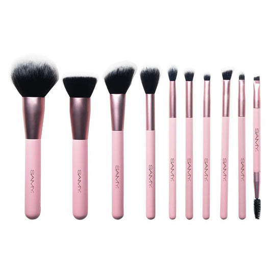 KIT DE BROCHAS X 10 SAMY PINK GLAM
