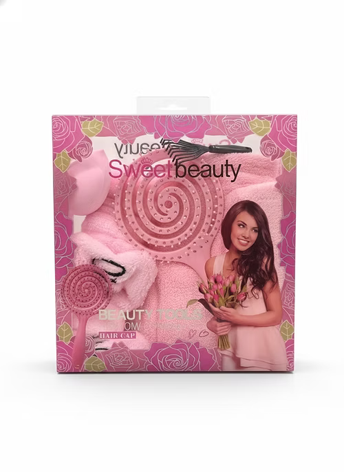 KIT BALACA + CEPILLO SWEET BEAUTY BX-3866