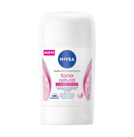 DESODORANTE NIVEA BARRA DAMA TONO NATURAL 50g