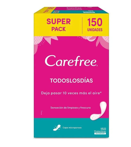 PROTECTOR CAREFREE X 150 CON PERFUME