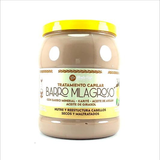 TRATAMIENTO MENTA HAIR BARRO MILAGROSO x 2000 ml