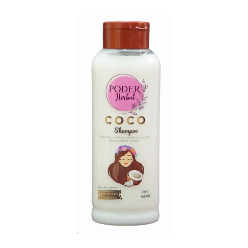 SHAMPOO PODER DE COCO X 500 ml