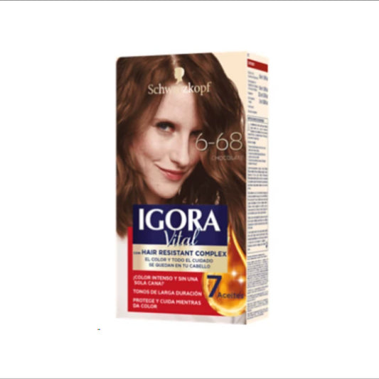 TINTURA CHOCOLATE 6-68 IGORA
