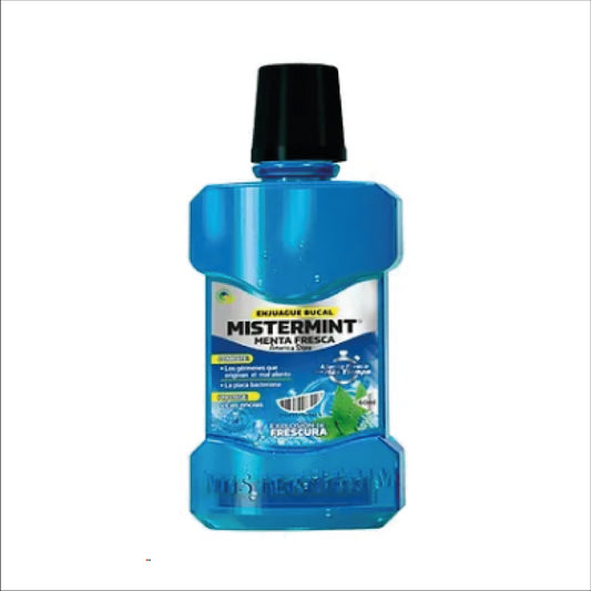 MISTERMINT MENTA FRESCA ENJUAGUE BUCAL x 60
