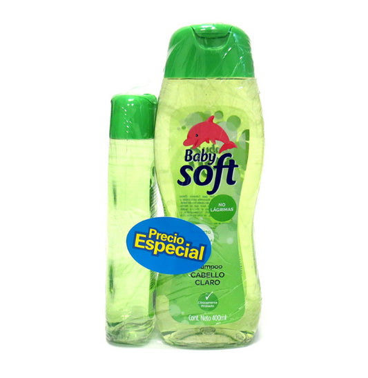 SH BABY SOFT CABELLO CLARO X400+200 OFERTA