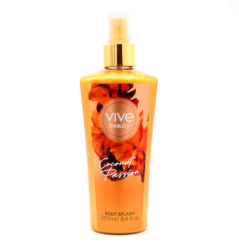 SPLASH ESCARCHADO COCONUT PASSION VIVE BEAUTY X 250