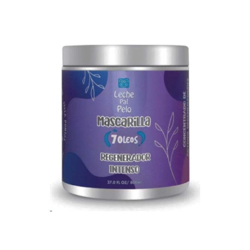 MASCARILLA 7 OLEOS LECHE PAL PELO X 800 ml