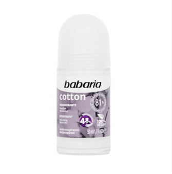 DESODORANTE BABARIA  ROLLON COTTON